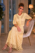Celeste Lattice Elegance Set