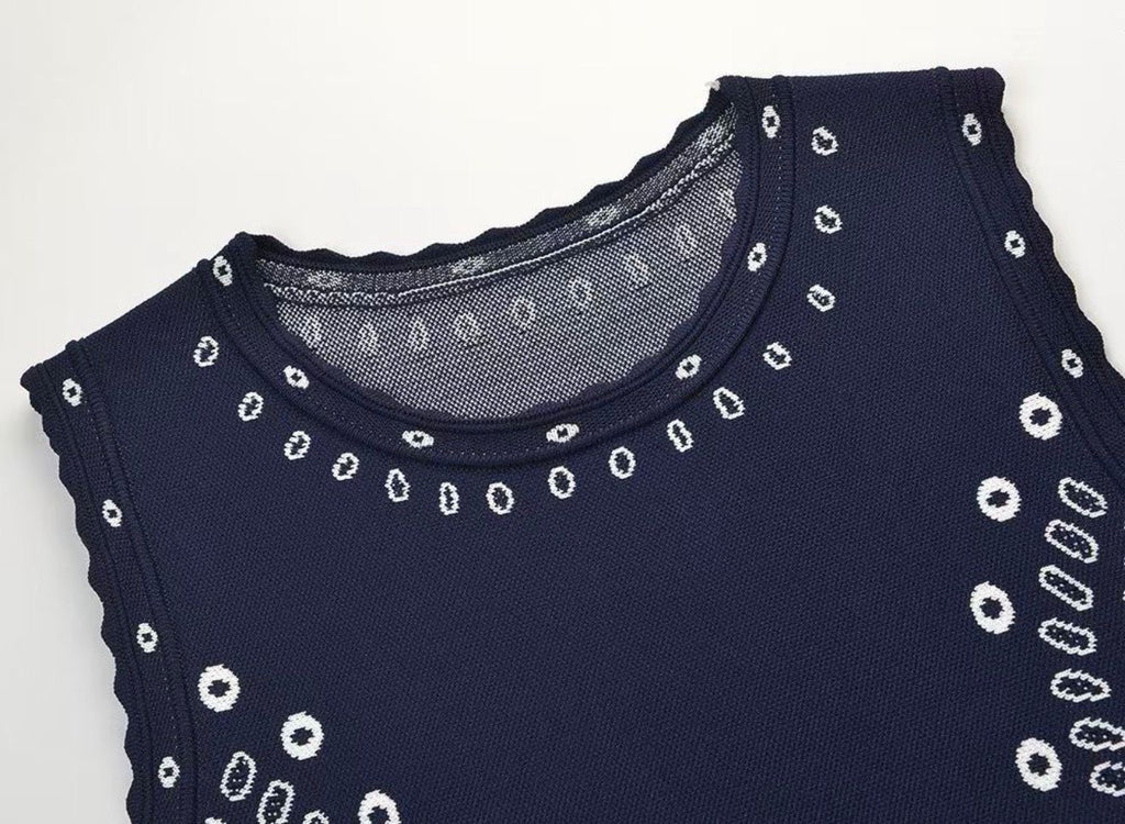 The Navy Riviera Dress