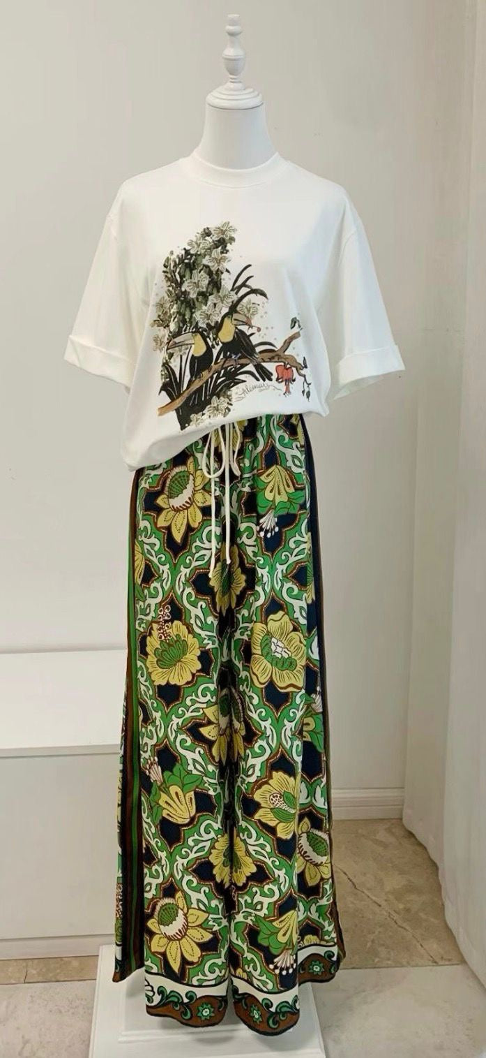 Jardin Royale Silk & Cotton Set