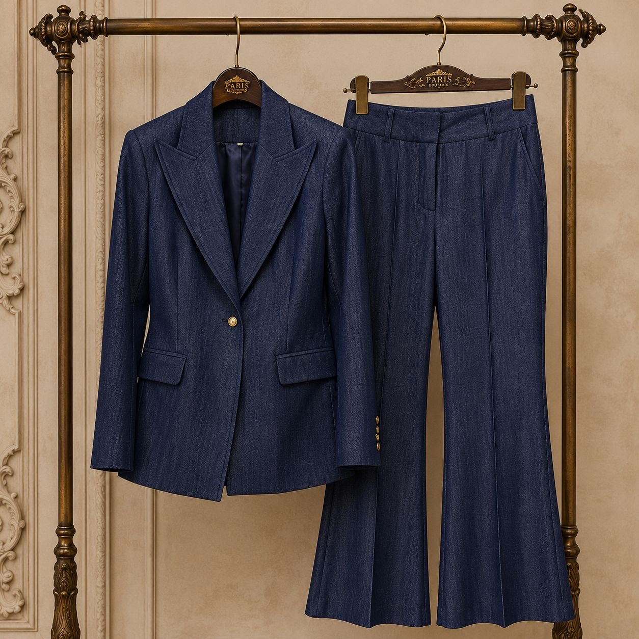 Midnight Prestige Denim Suit