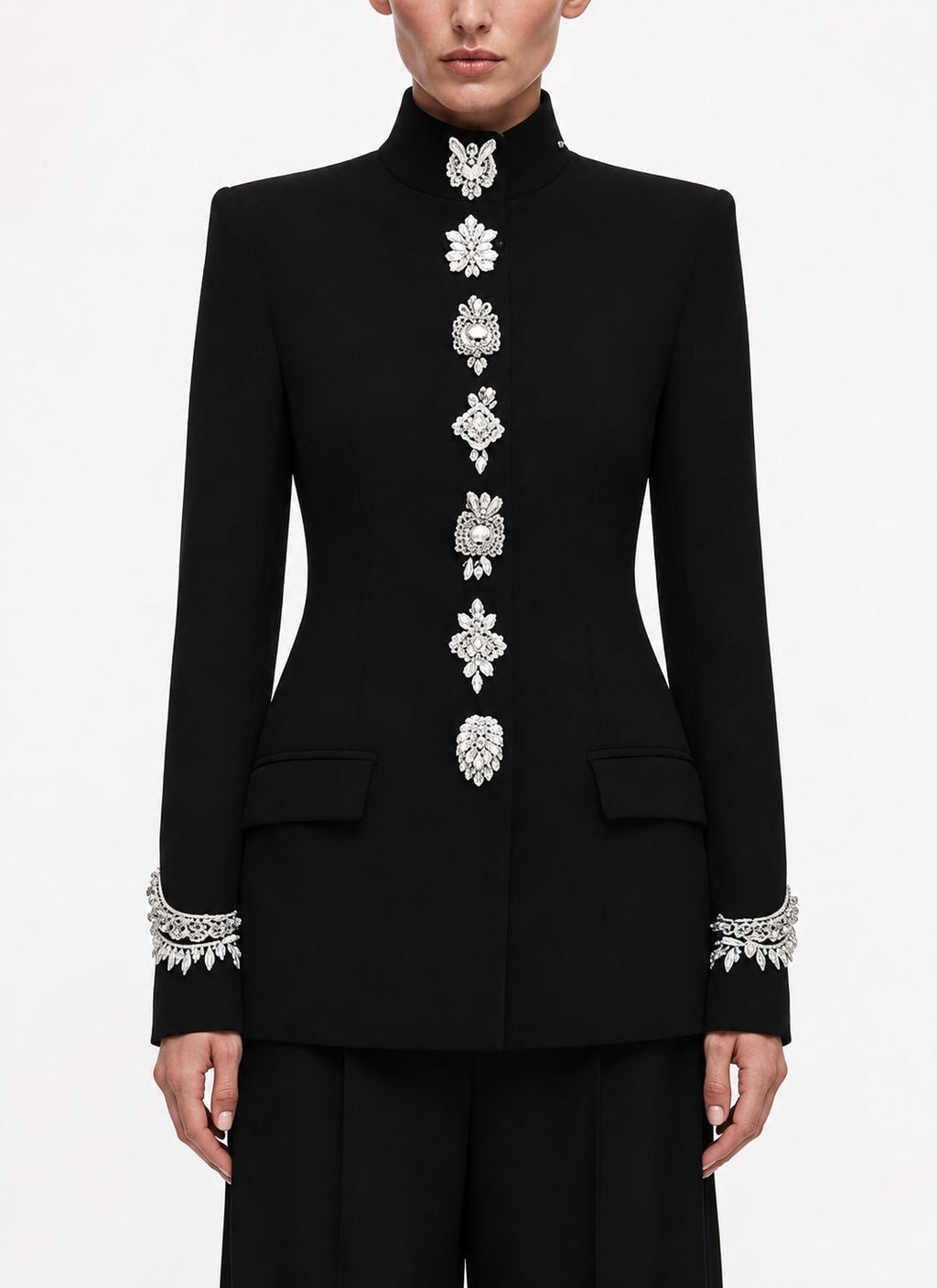 Imperial Noir Crystal Suit