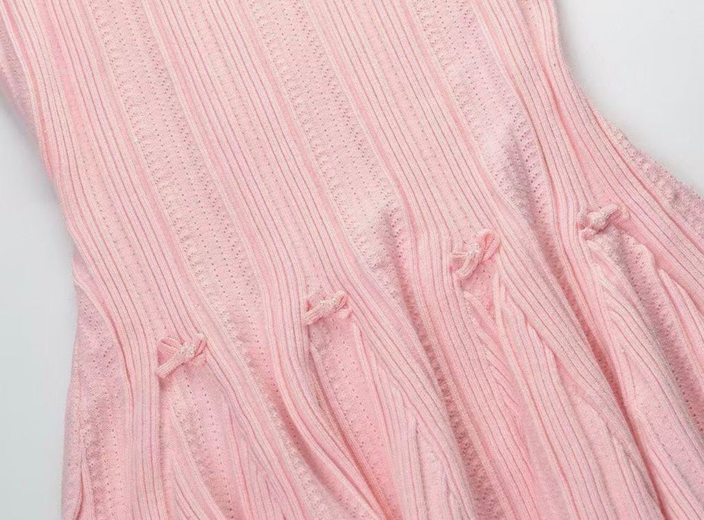 Monaco Rose Knit Dress