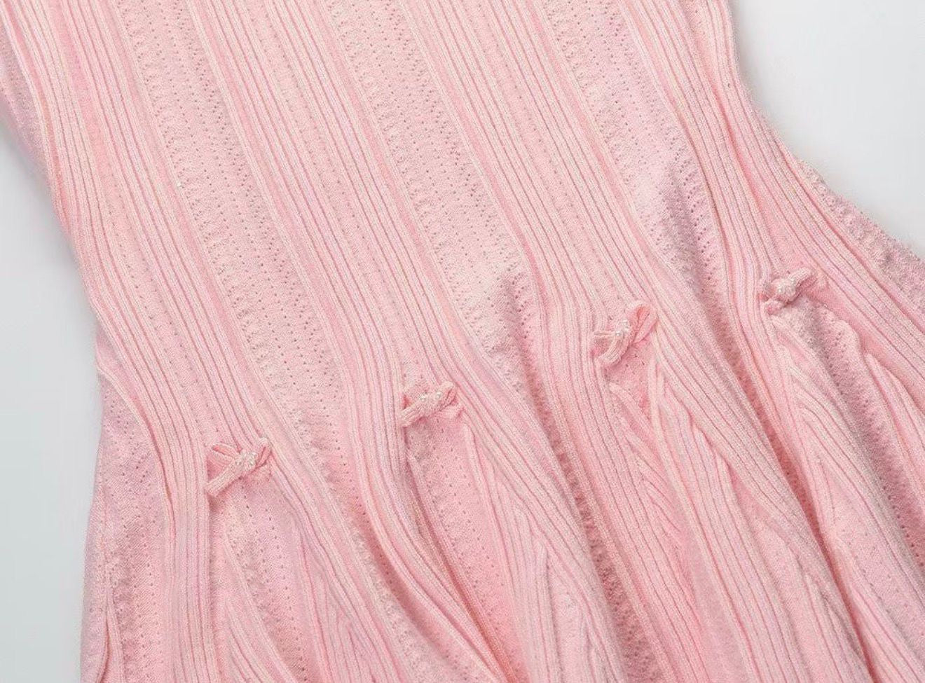 Monaco Rose Knit Dress