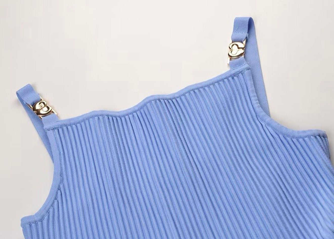 Sky Blue Belle Dress