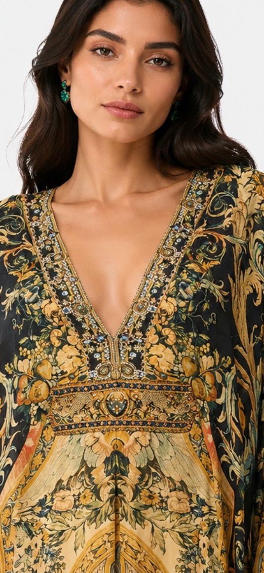 Château Impériale Silk Kaftan