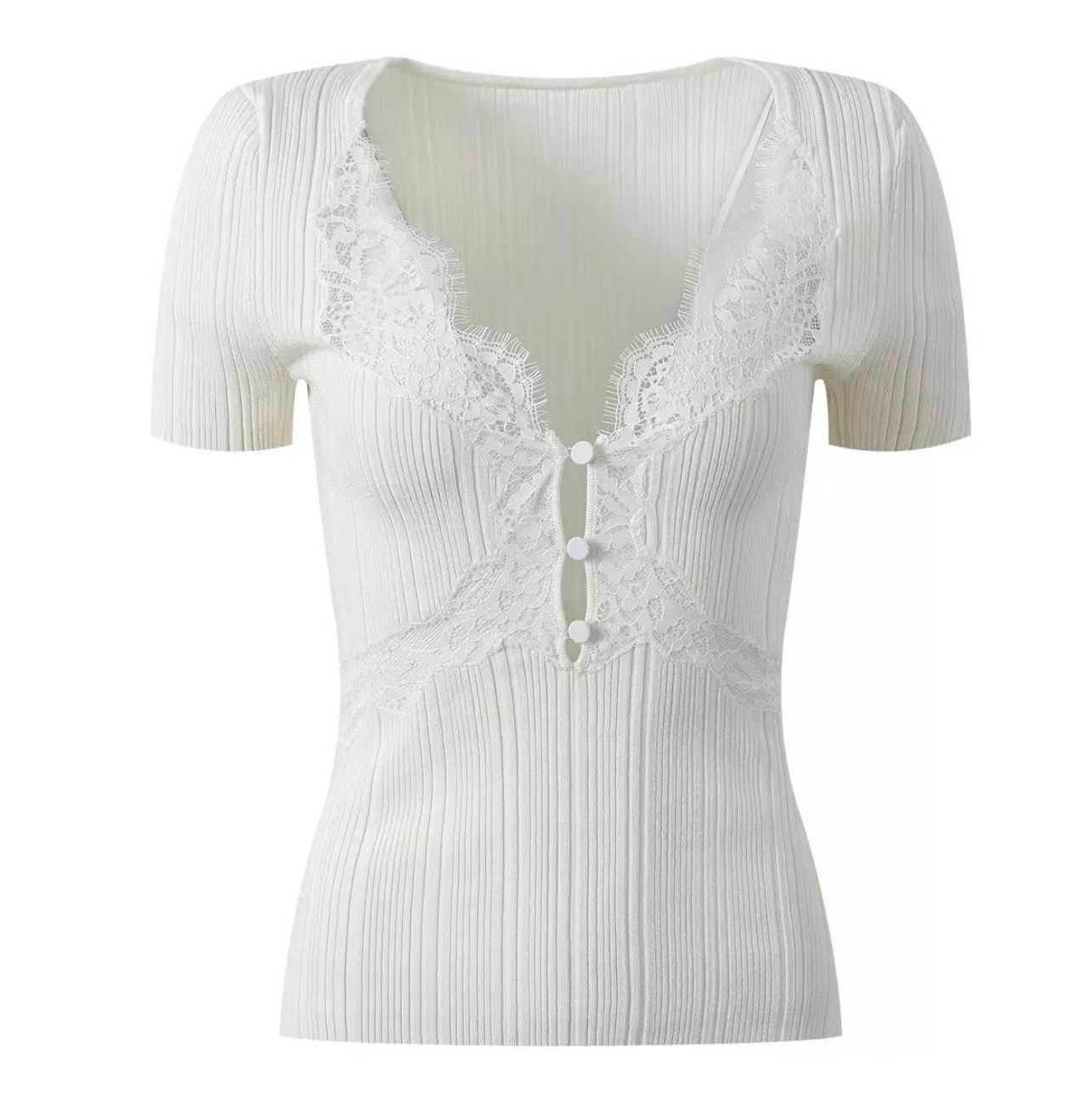 Rosalie Lace Knit Top