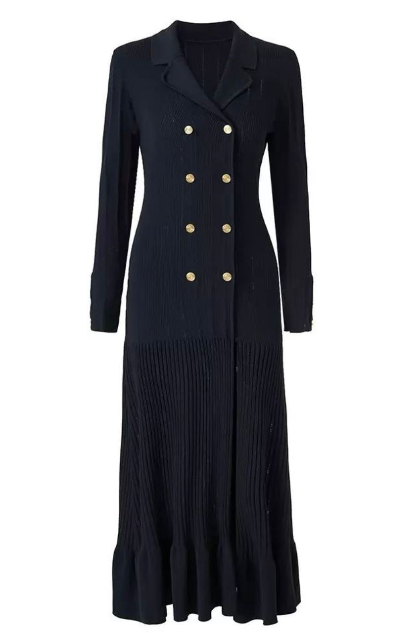 Midnight Royale Knit Dress