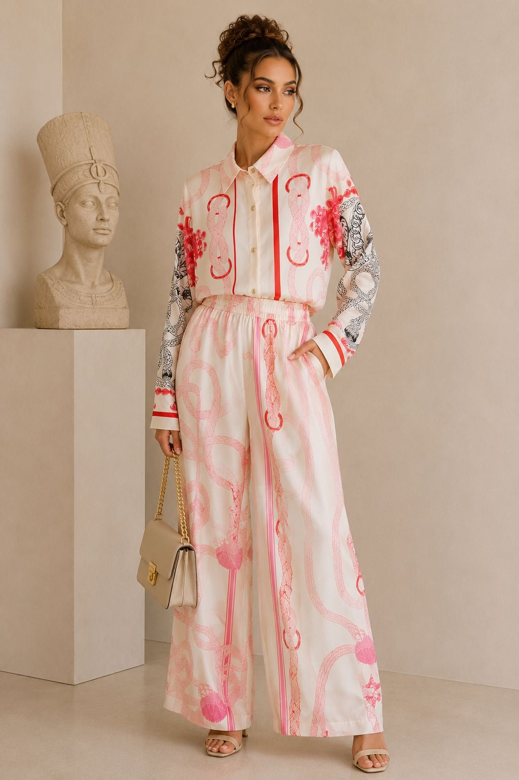 Royal Satin Luxe Co-Ord Set