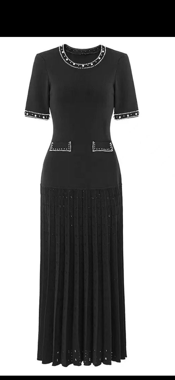 Grace Pleated Dress