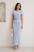 Azure Wave Knit Set