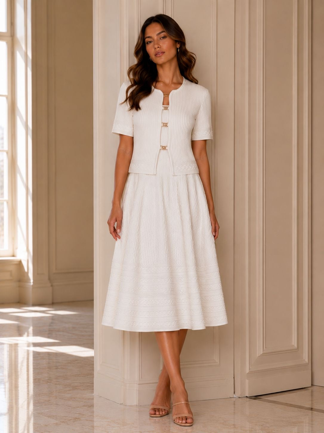 Grace Knit Dress Set