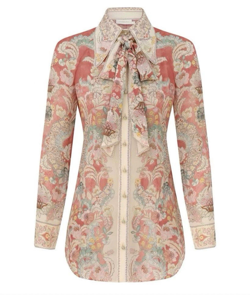 The Rosé Palais Silk Ensemble
