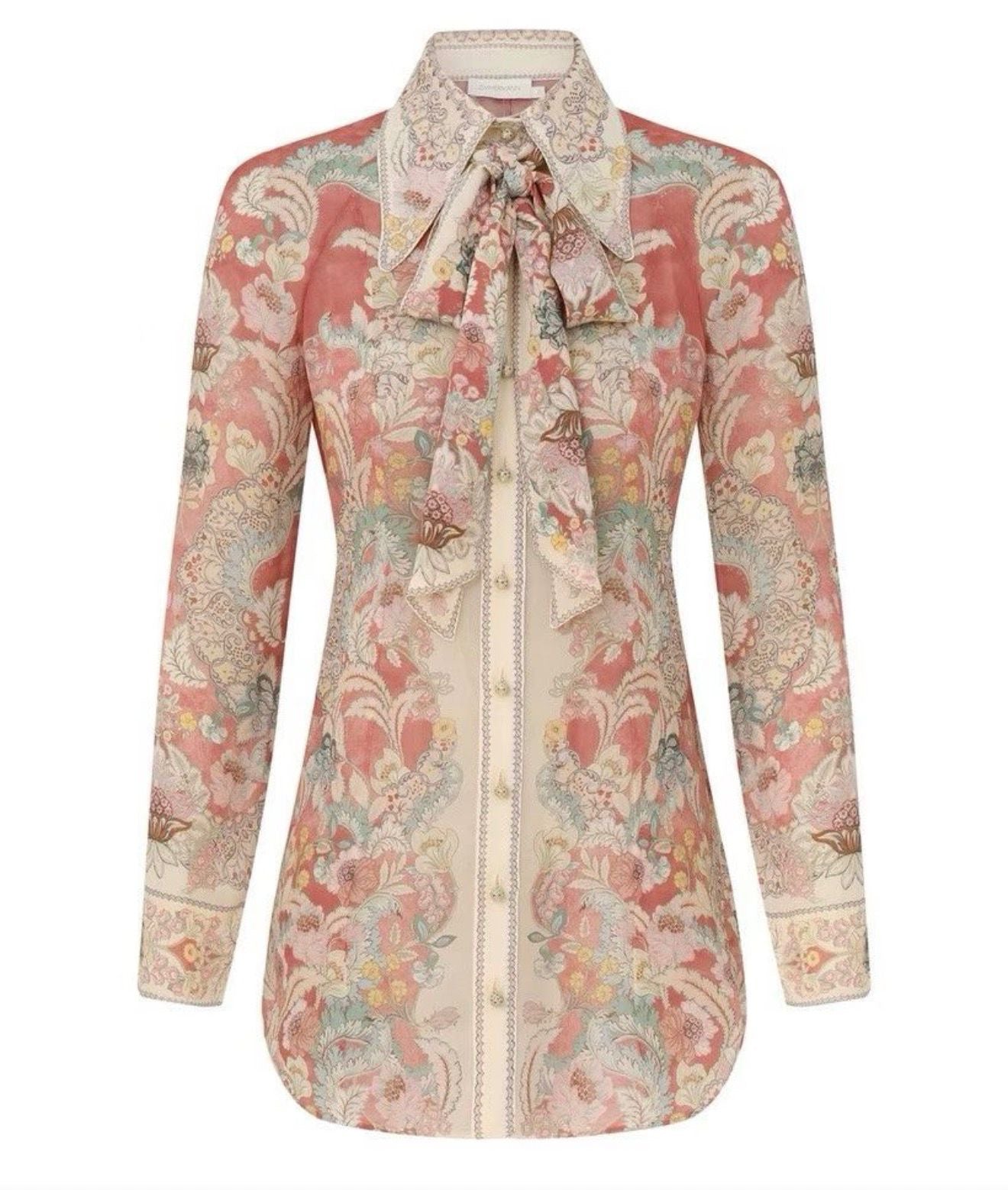 The Rosé Palais Silk Ensemble