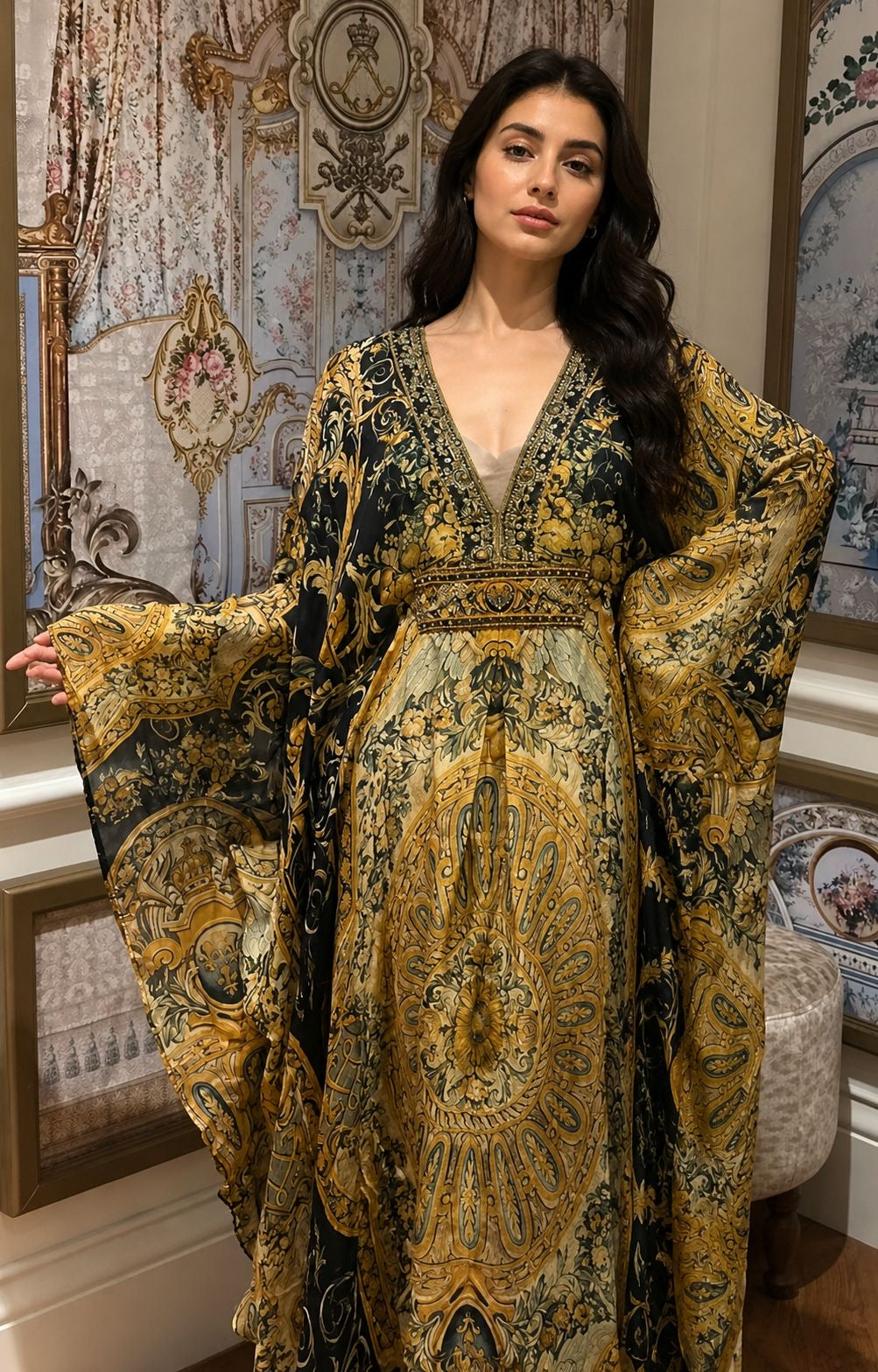 Château Impériale Silk Kaftan