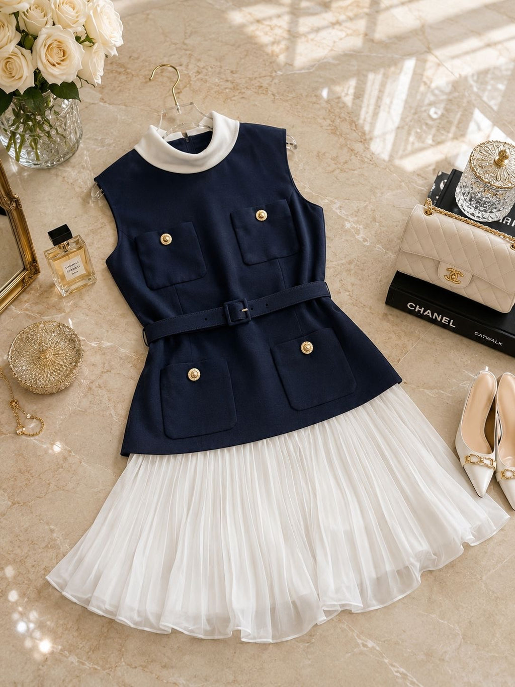 Royal Riviera Dress