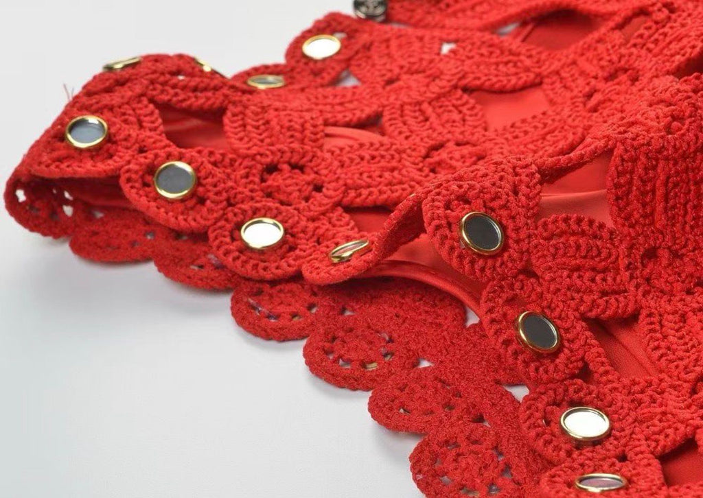 Ruby Royale Lace Dress