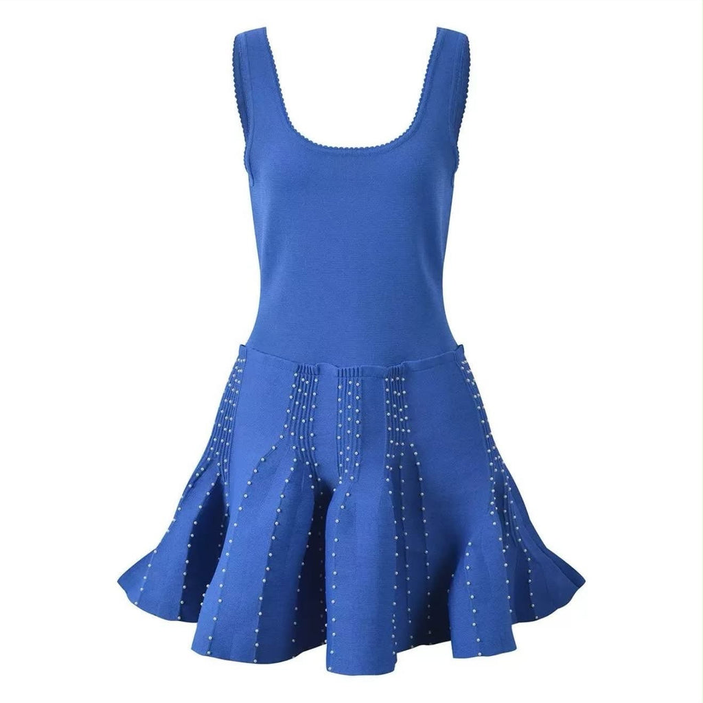 Sapphire Sculpt Knit Dress