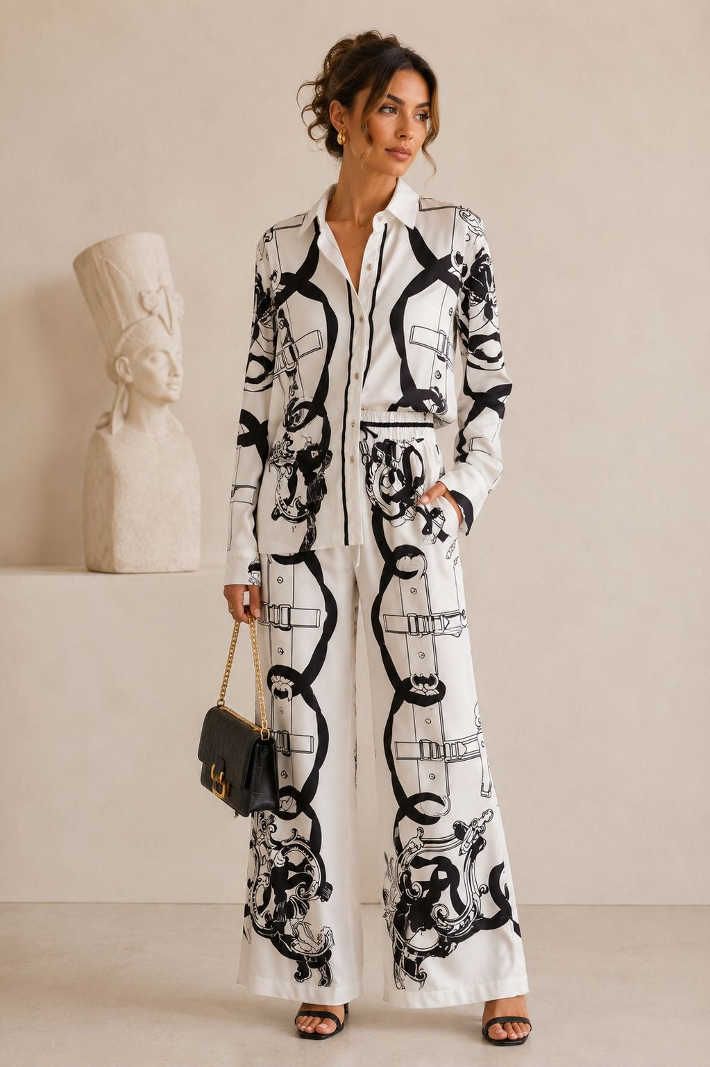 Royal Satin Luxe Co-Ord Set