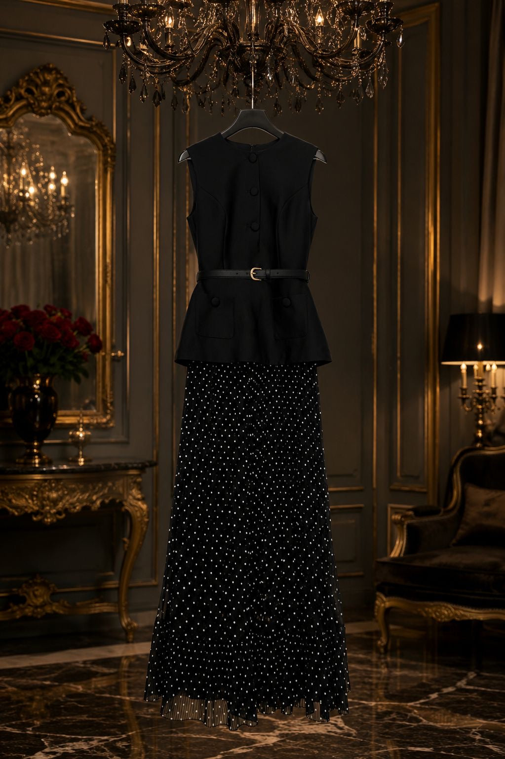 MIDNIGHT SOIRÉE DRESS