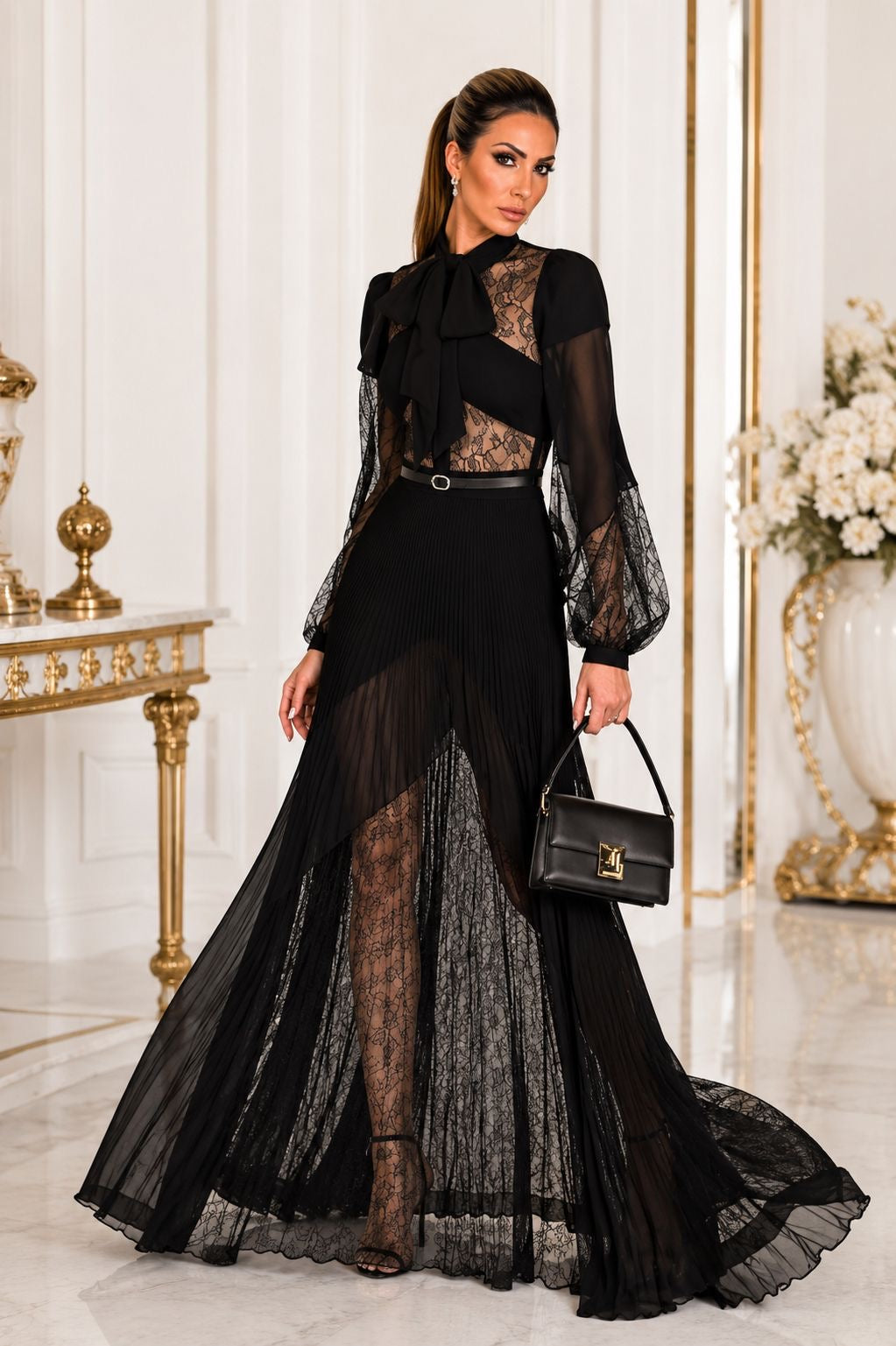 Seraphina Noir Gown