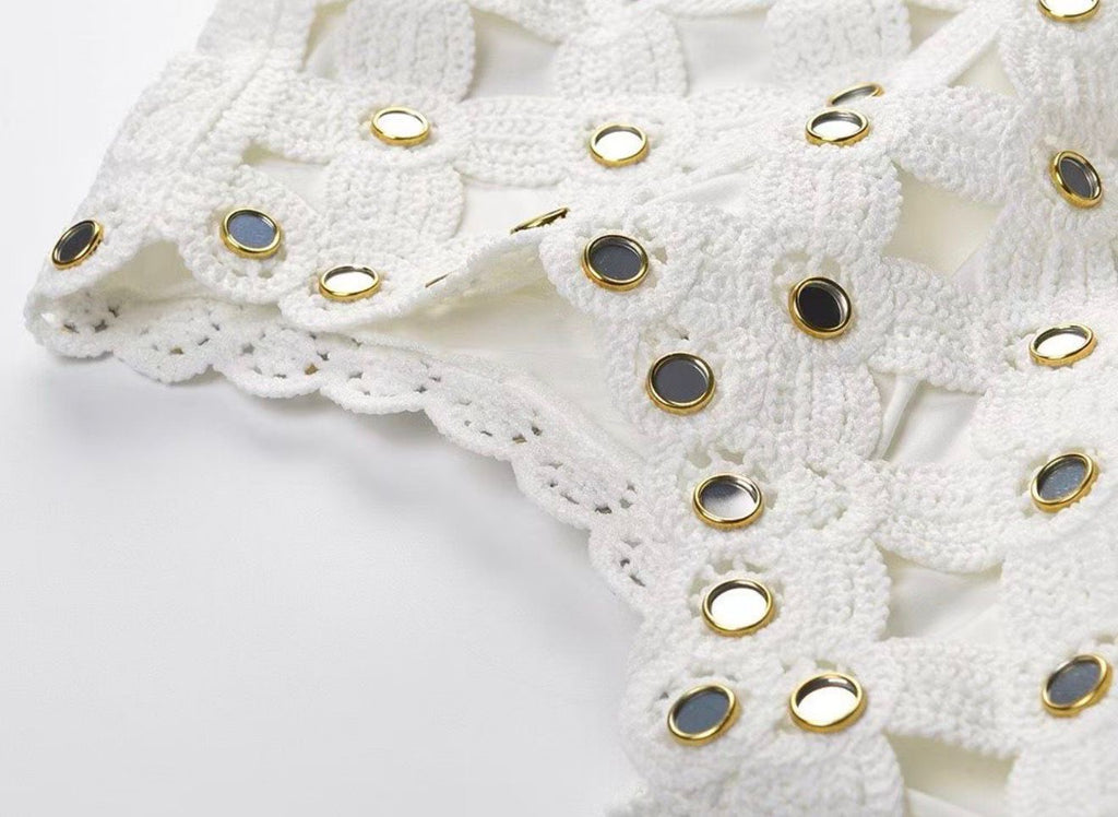 Mirror Bloom Couture Dress
