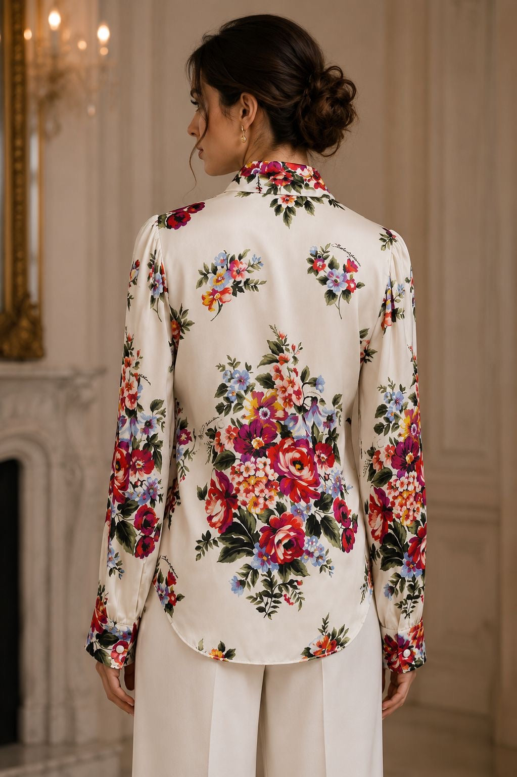 Stellar Rosalia Silk Blouse