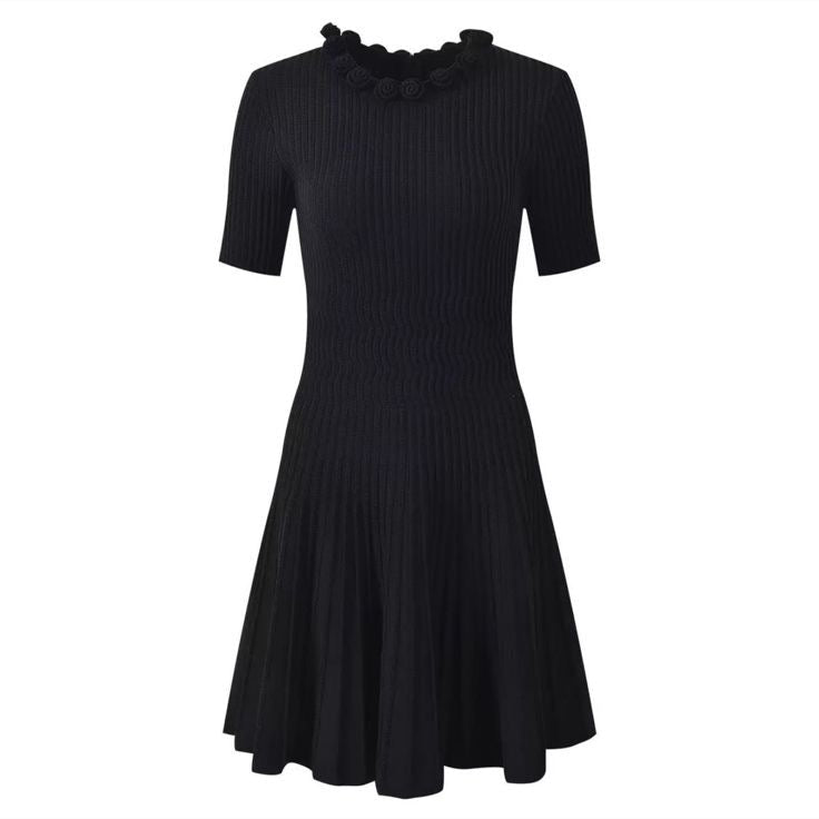 Rose Knit Dress