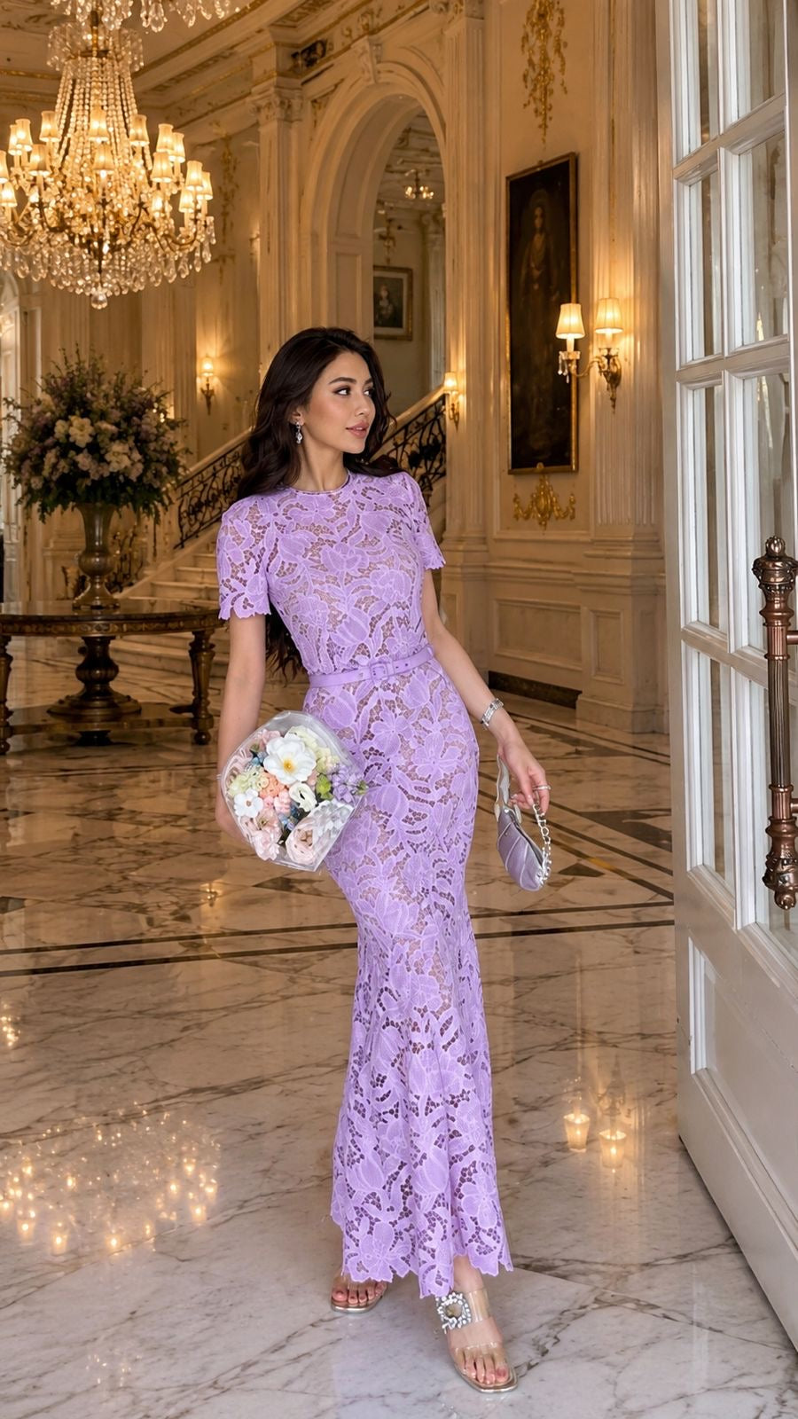Lavande Royale Gown