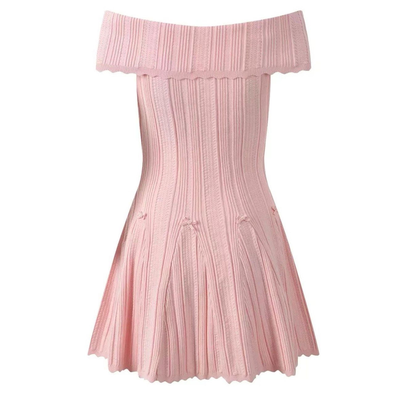 Monaco Rose Knit Dress