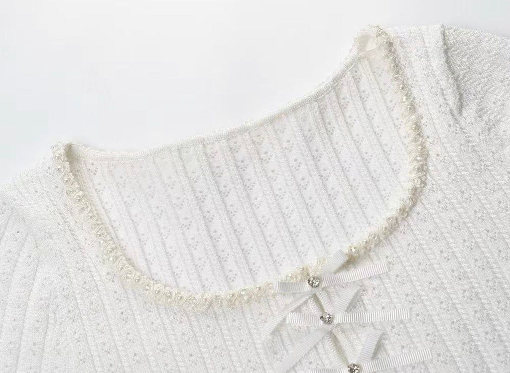 Chantilly Pearl Knit Dress