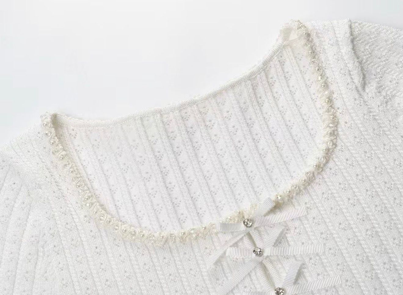 Chantilly Pearl Knit Dress