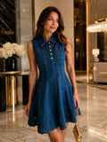 Senita DENIM ELEGANCE DRESS