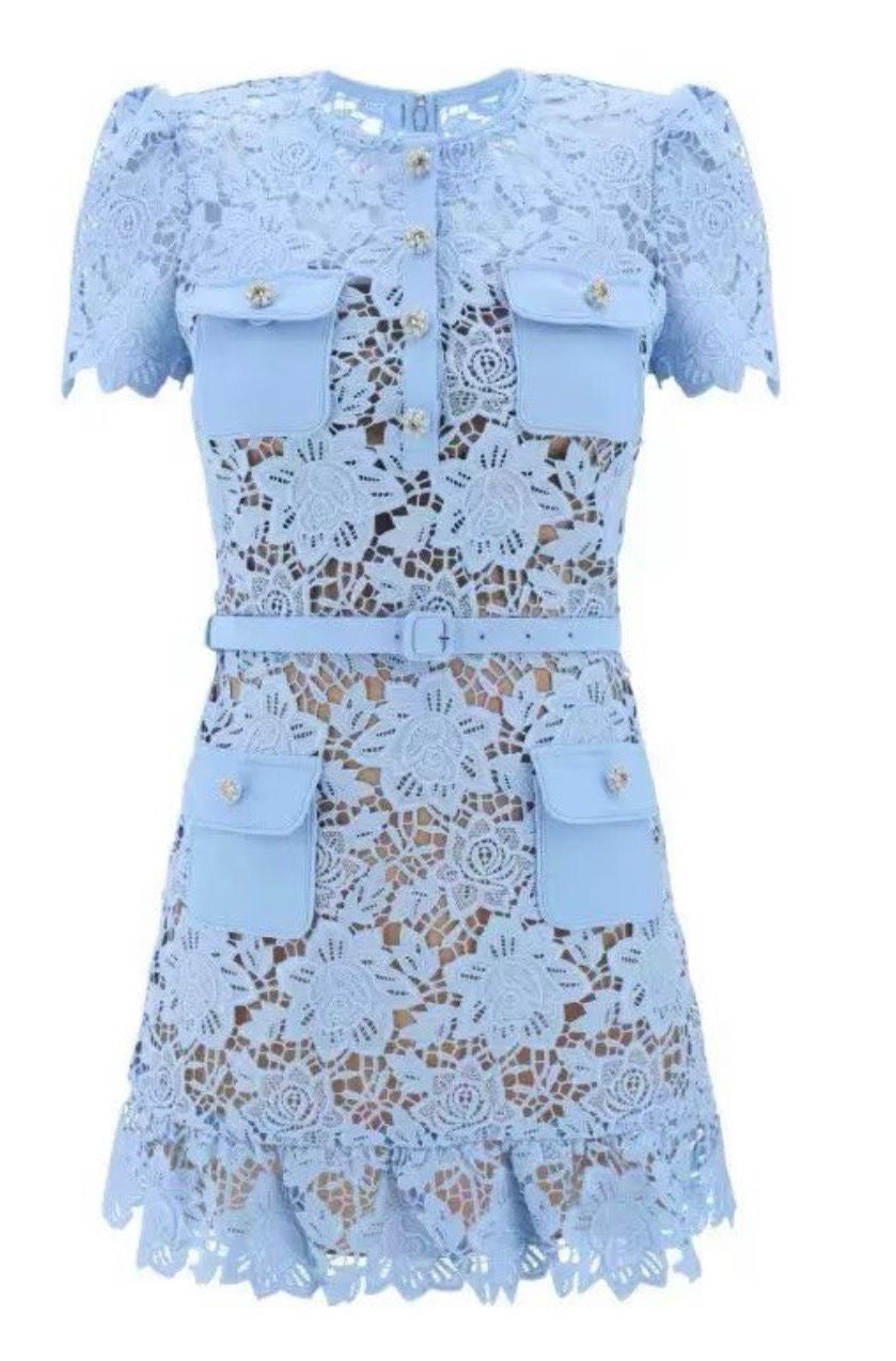 Azure Fleur Dress