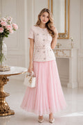 Rosabelle Pleated Dress