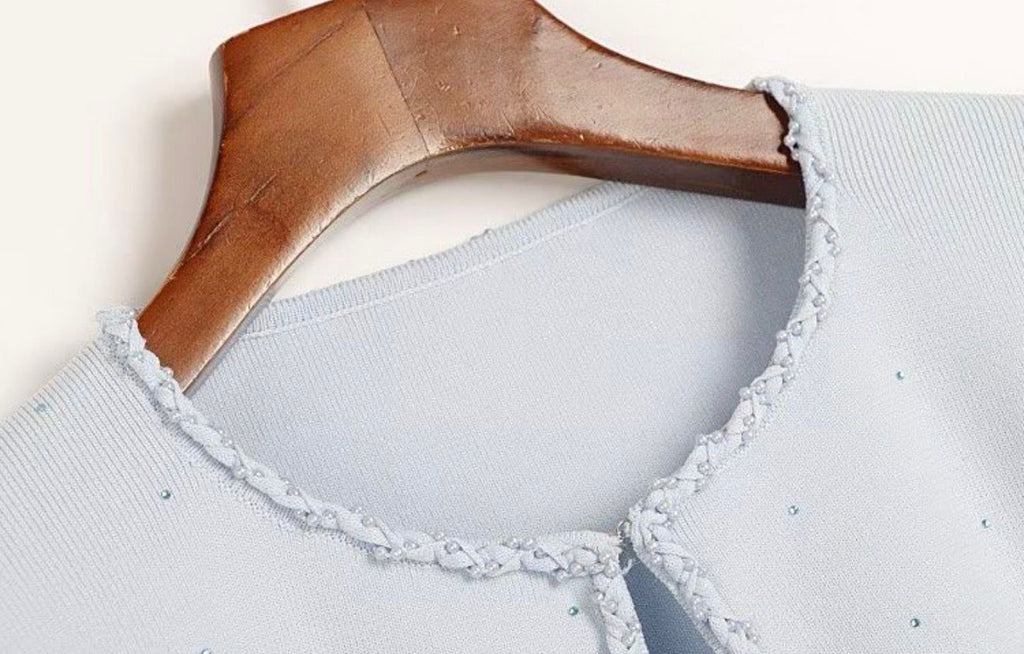 Celeste Crystal Knit Ensemble