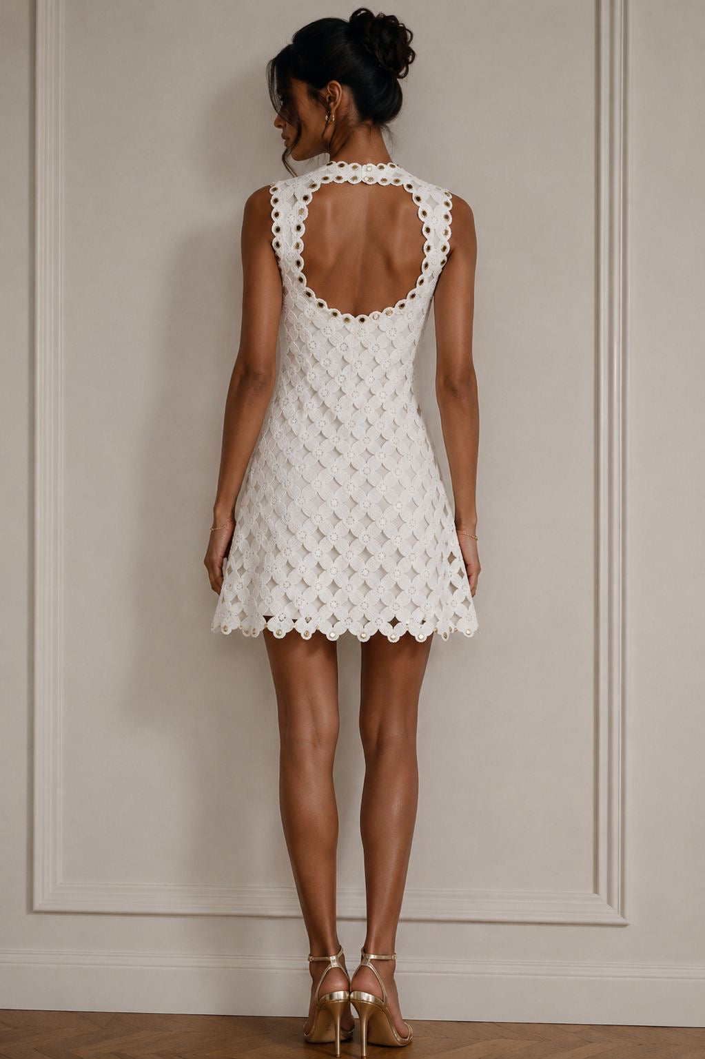 Mirror Bloom Couture Dress