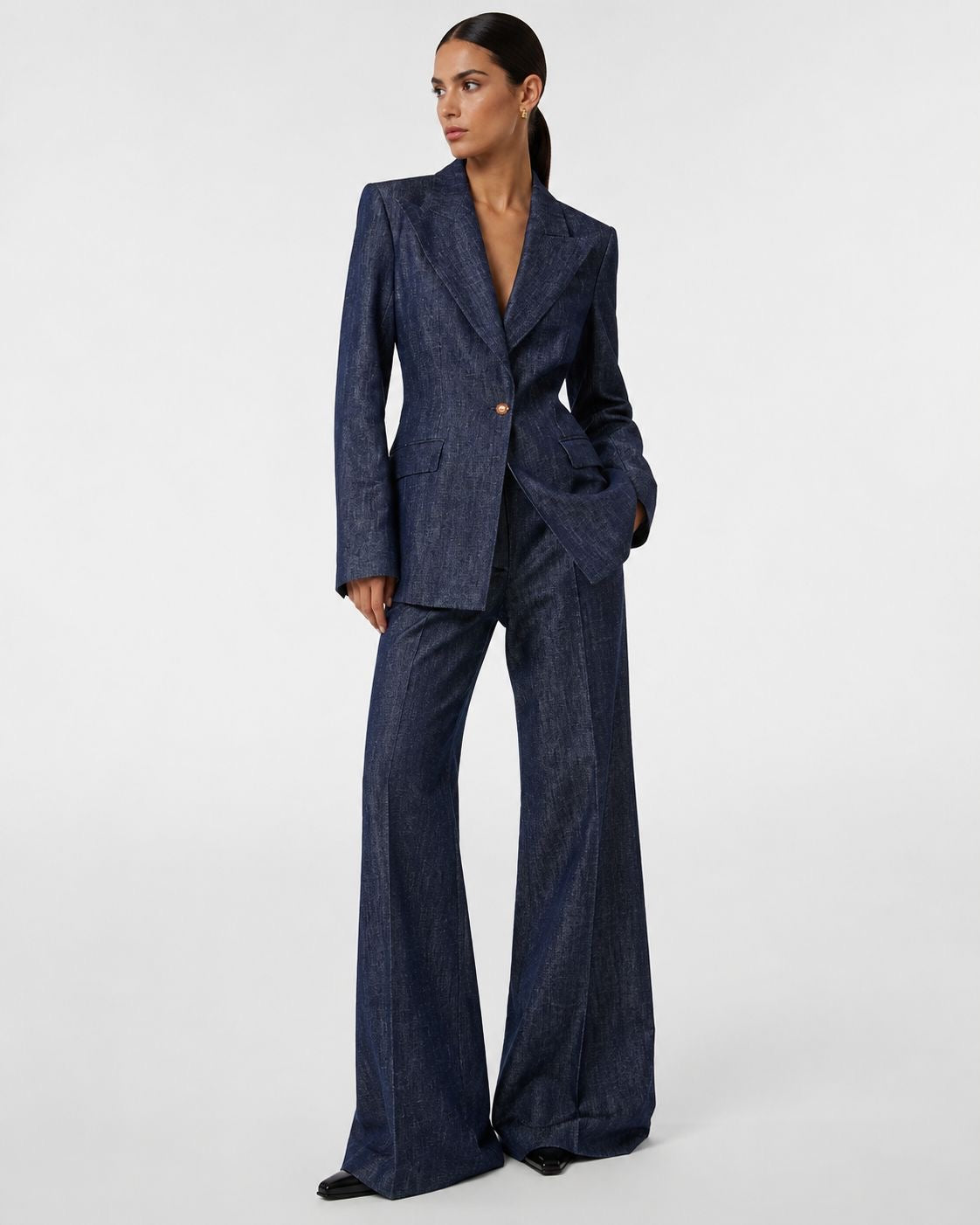 Midnight Prestige Denim Suit