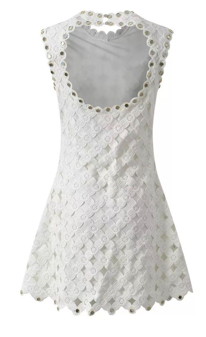 Mirror Bloom Couture Dress