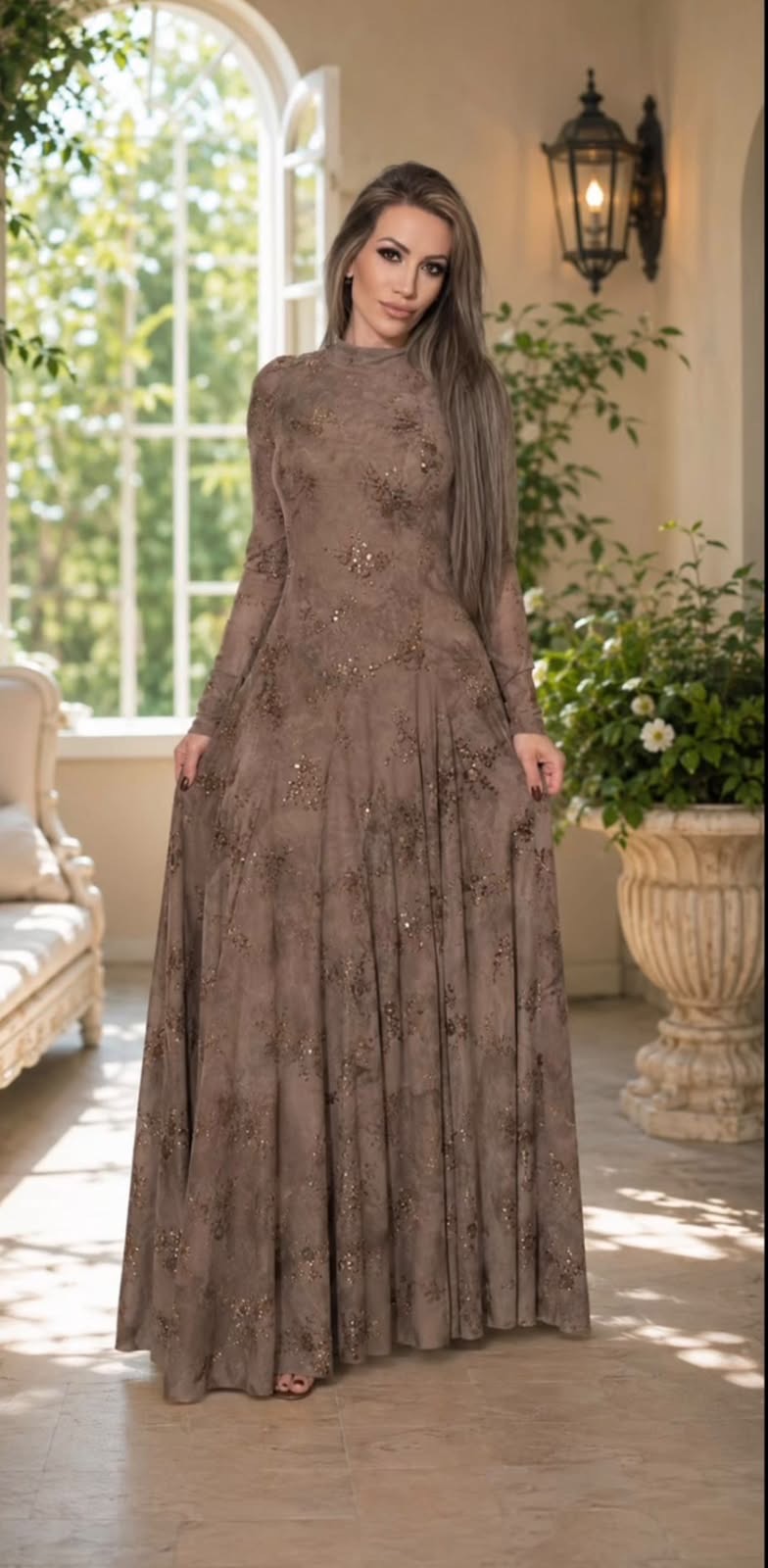 Stellar Signature Carmen Crystal Gown