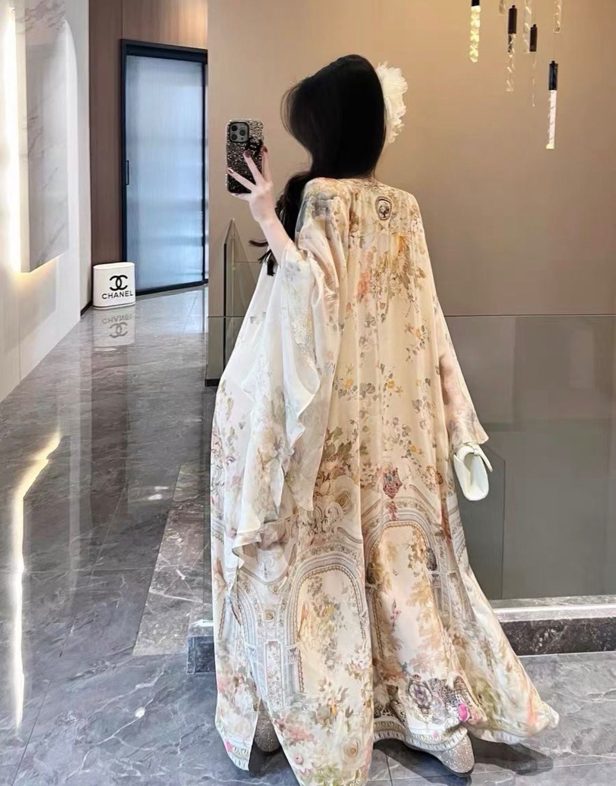 Palais Sauvage Silk Kaftan