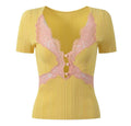 Rosalie Lace Knit Top