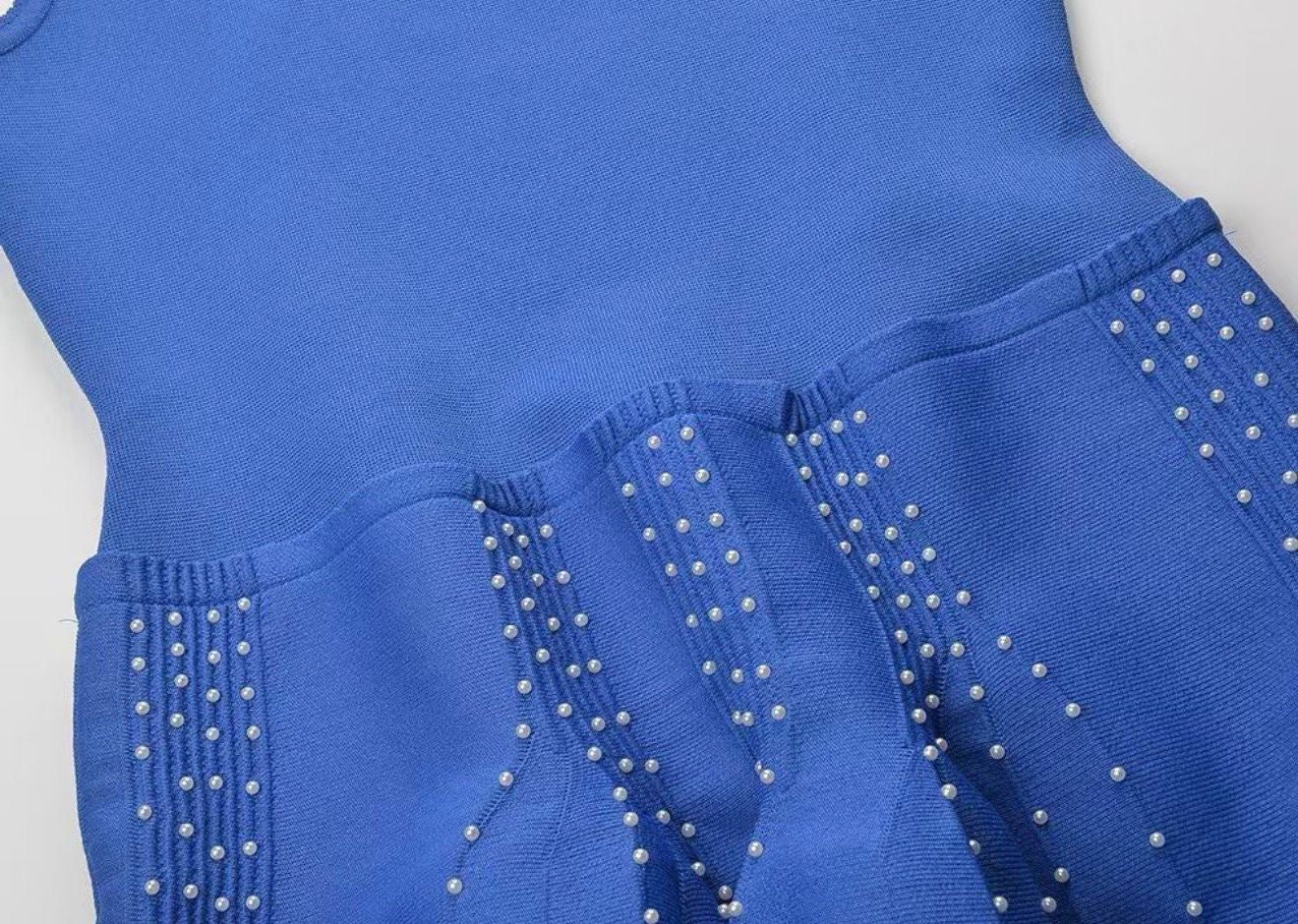 Sapphire Sculpt Knit Dress