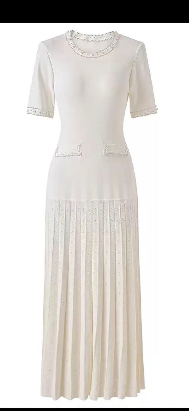 Grace Pleated Dress