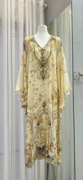 Jardin Impérial Silk Kaftan