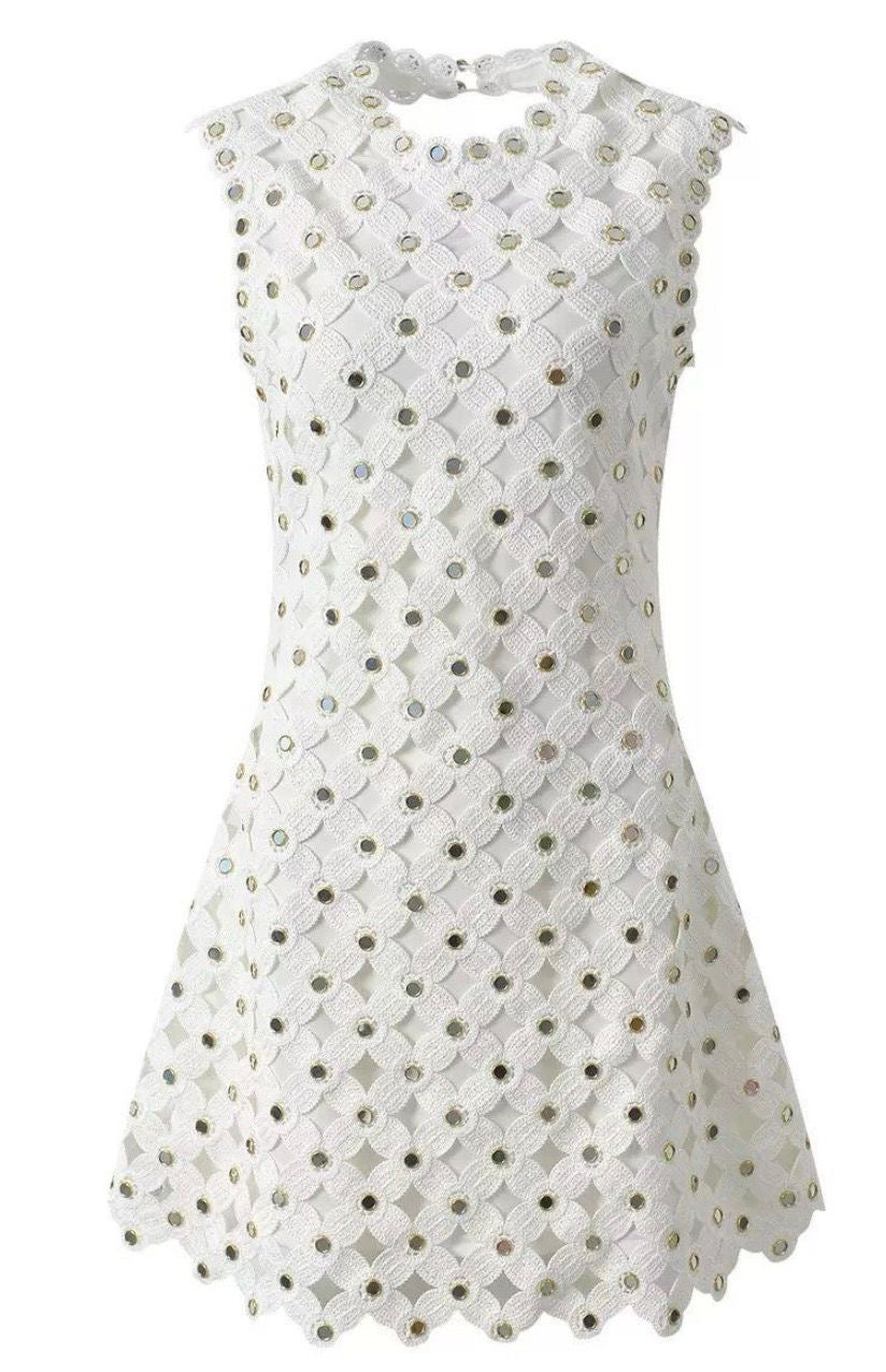Mirror Bloom Couture Dress