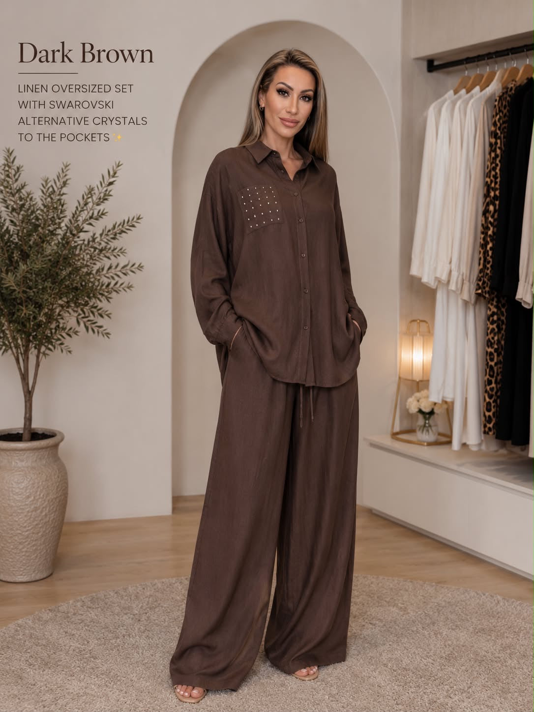 Stellar Signature Crystal Linen Set