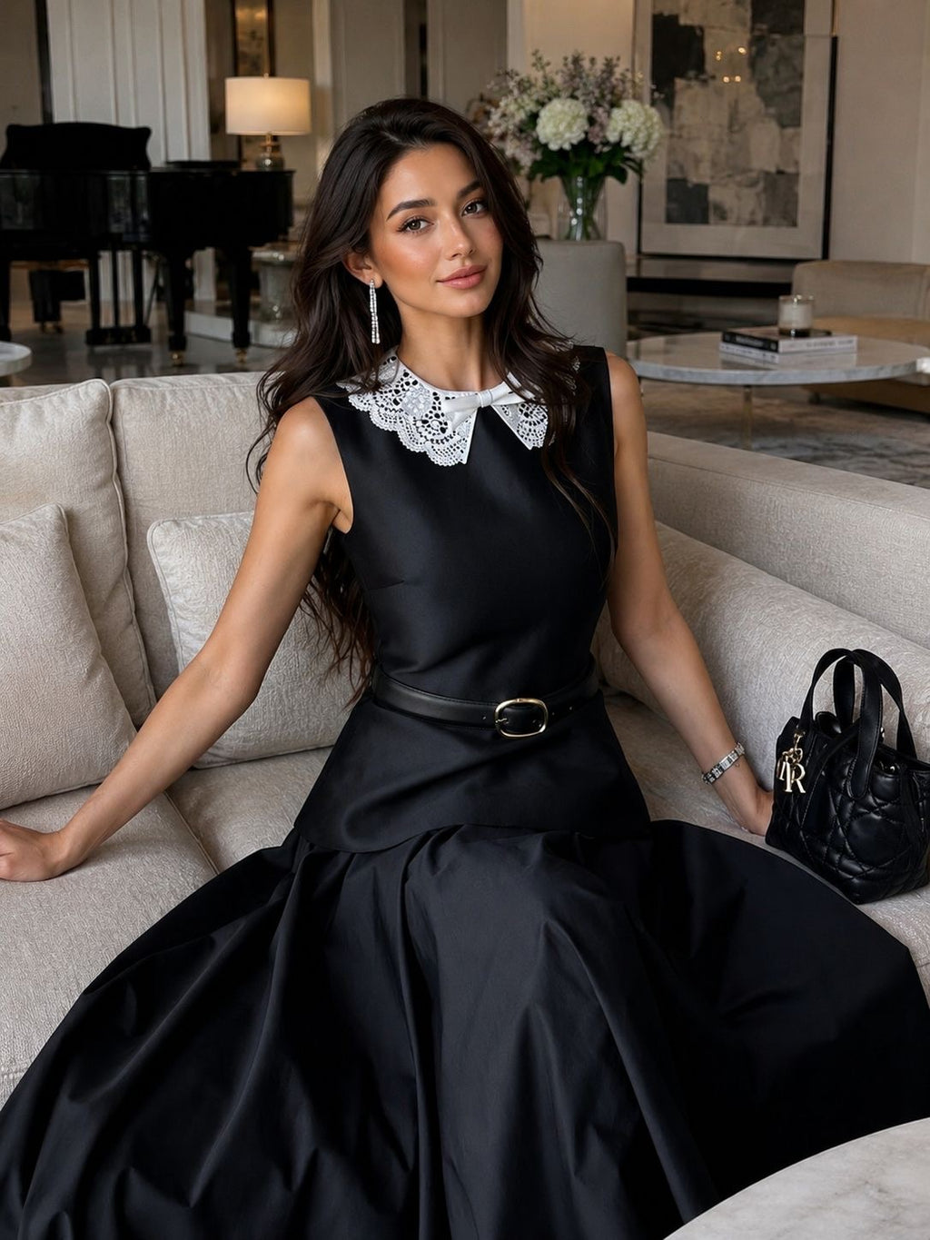 Elsa Noir Gown
