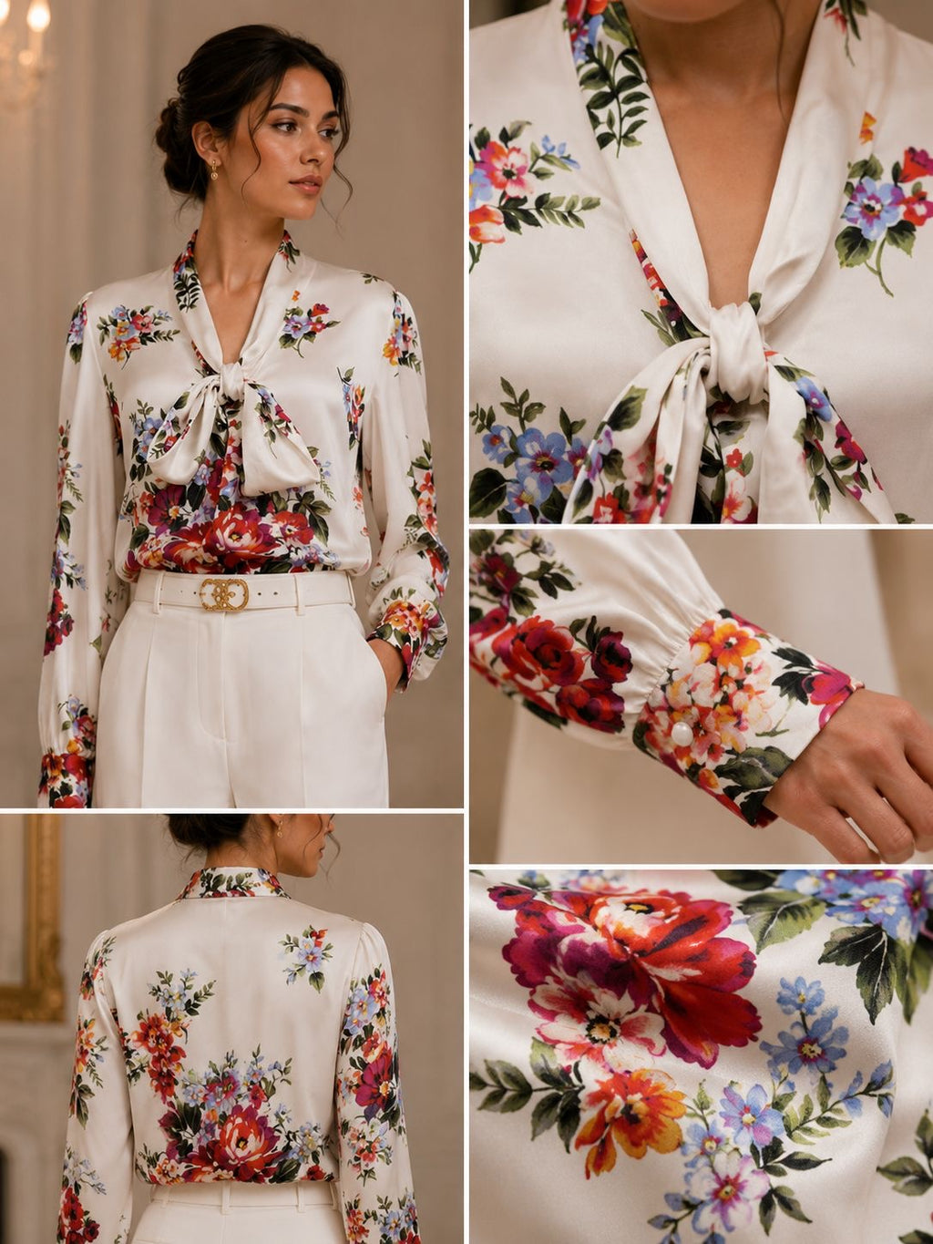 Stellar Rosalia Silk Blouse