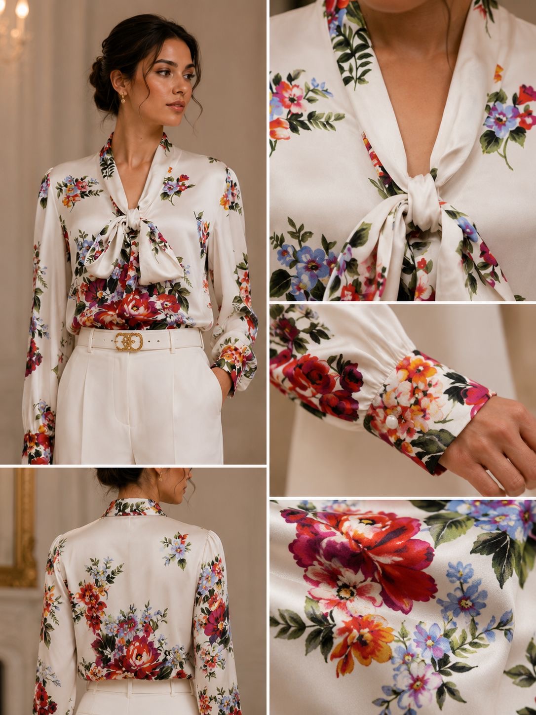 Stellar Rosalia Silk Blouse