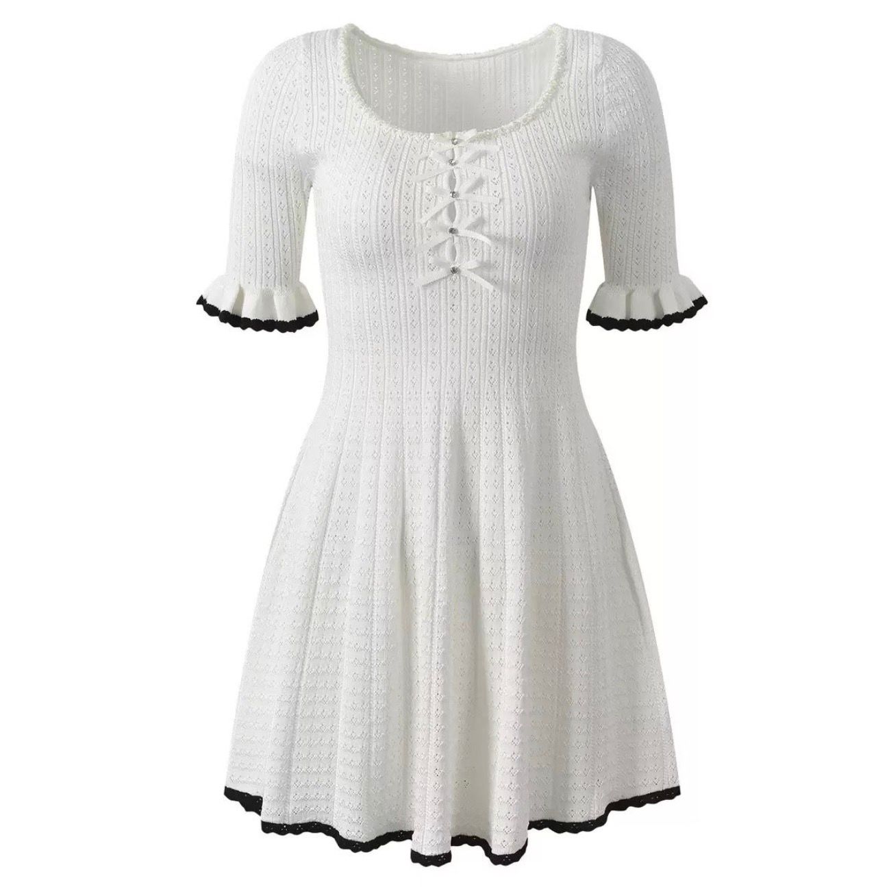 Chantilly Pearl Knit Dress